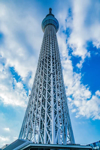 Небо Токио Хорошая Погода — стоковое фото