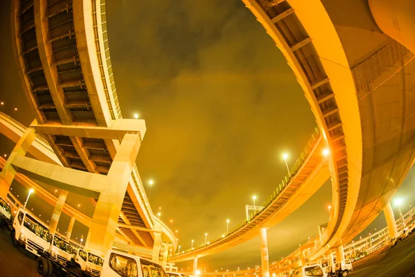 Bayshore Route Daikoku Junction Tsurumi Yokohama City — Stockfoto