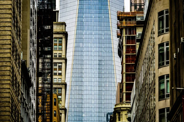 One World Trade Center Visible Depuis Lower Manhattan — Photo