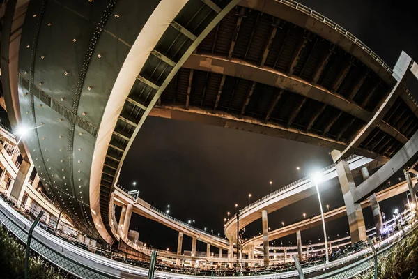 Bayshore Route Daikoku Junction Tsurumi Yokohama City — Foto Stock