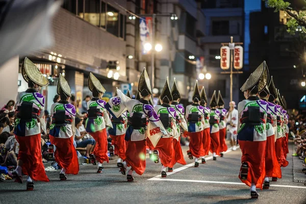 Imagem Dança Koenji Awa — Fotografia de Stock