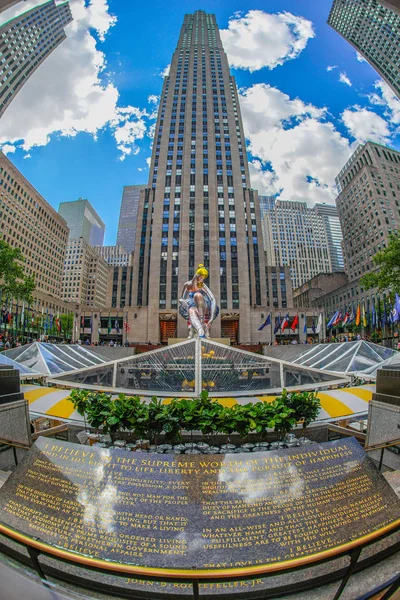 Afbeelding Rockefeller Center New York — Stockfoto