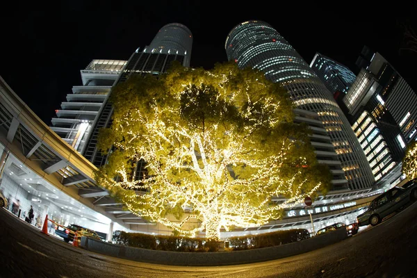 Nagoya Vista Nocturna — Foto de Stock