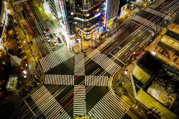 Sukiyabashi Intersection Image — Stock Photo, Image