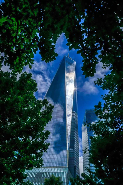 Всесвітній Торговельний Центр Нью Йорк — стокове фото