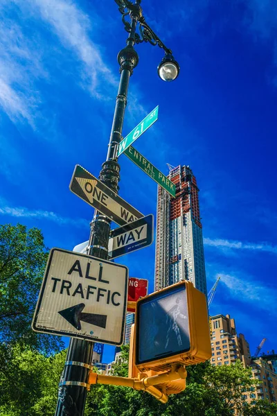 Cidade Manhattan Nova Iorque — Fotografia de Stock