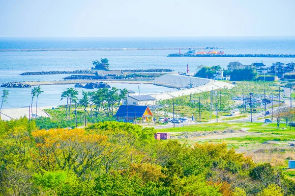 Paisagem Prefeitura Miyagi Shichigahama — Fotografia de Stock