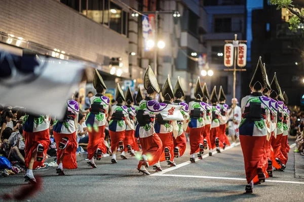 Imagem Dança Koenji Awa — Fotografia de Stock