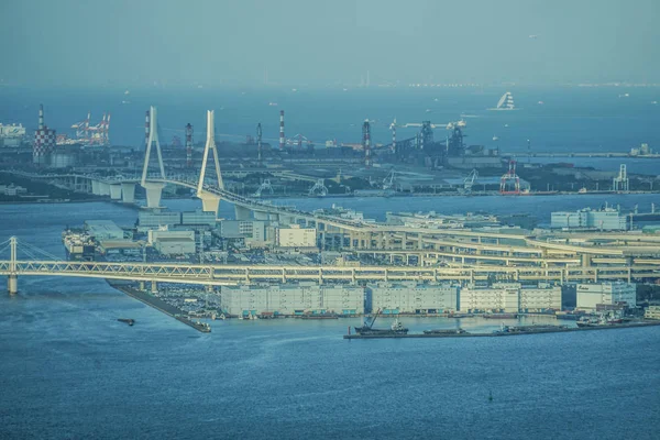 Daikokufuto Hogesnelheidswegen Tsubasabashi — Stockfoto