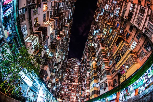 Appartamento Hong Kong Appartamento Molto Alto Quarry Bay — Foto Stock