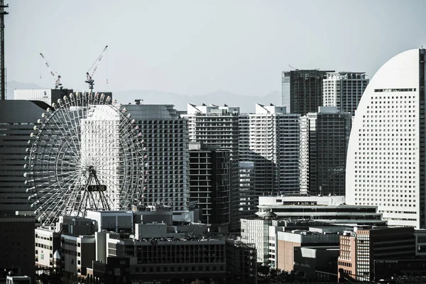 横滨城市景观 — 图库照片