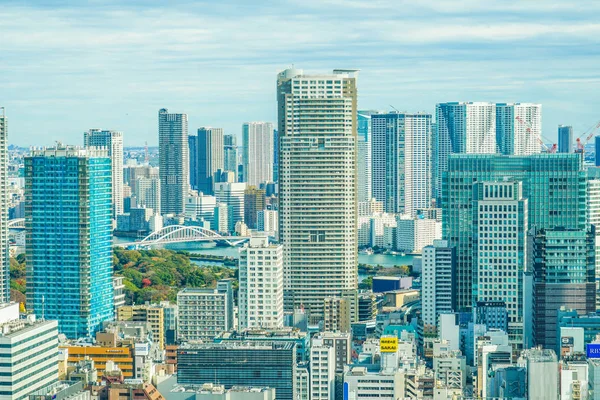 Paesaggio Urbano Tokyo Visto Dall Osservatorio Della Torre Tokyo — Foto Stock