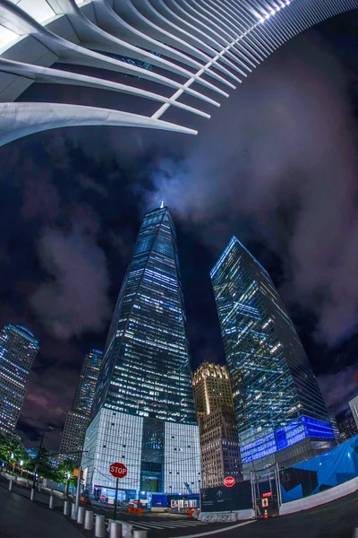 One World Trade Center Nova Iorque Manhattan — Fotografia de Stock