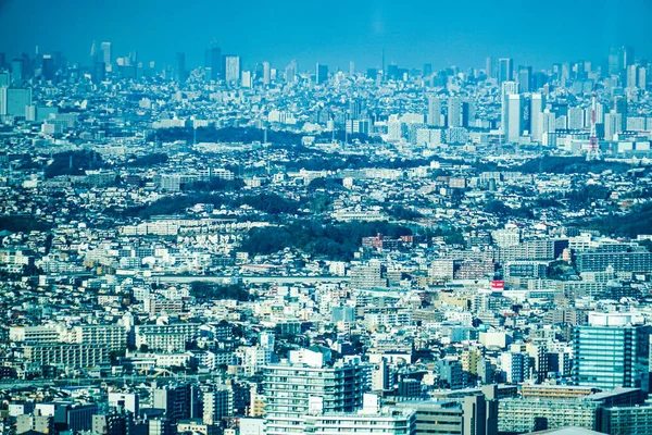 Cityscape Seen Yokohama Landmark Tower — стокове фото