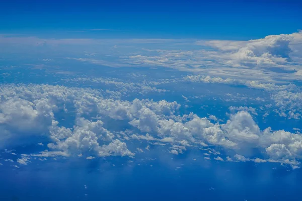 Clouds Sky Seen Airplane — Stock Photo, Image