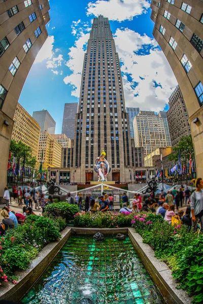 Afbeelding Rockefeller Center New York — Stockfoto