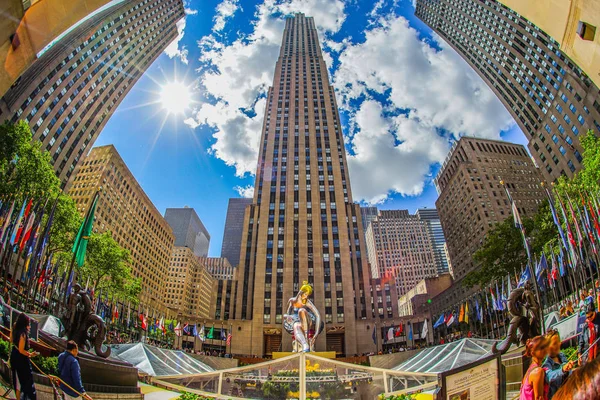 Afbeelding Rockefeller Center New York — Stockfoto