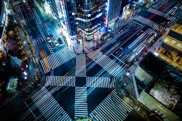 Sukiyabashi Snijpunt Van Beeld — Stockfoto