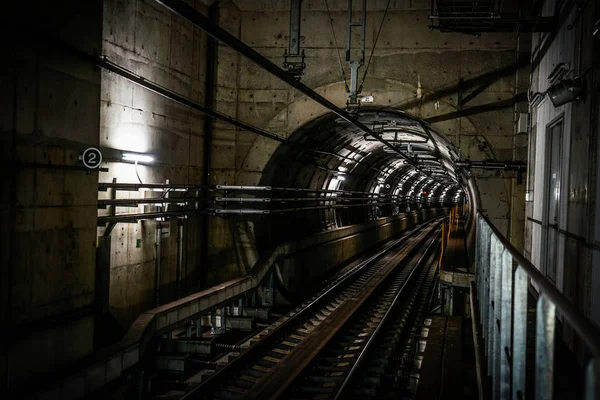 Sendai Túnel Metrô Municipal — Fotografia de Stock