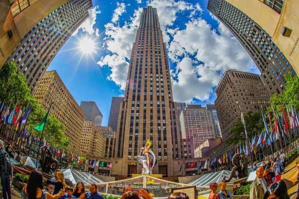 Afbeelding Rockefeller Center New York — Stockfoto