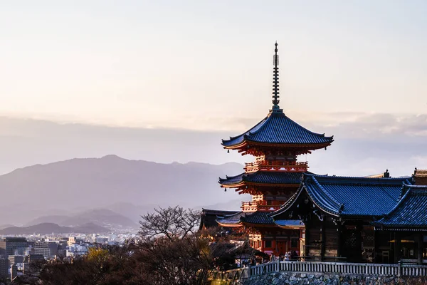 Άνοιξη Κιότο Ναός Kiyomizu — Φωτογραφία Αρχείου