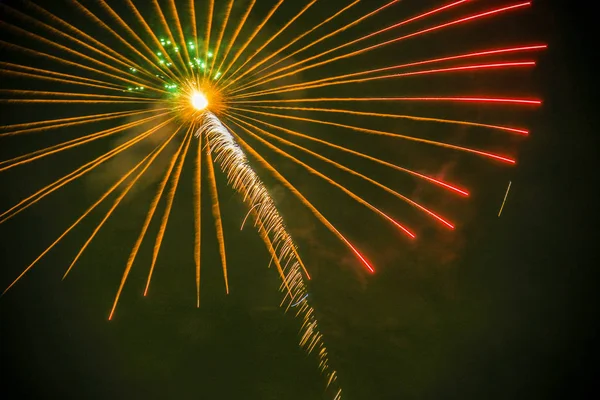 Yokohama Minato Mirai Fogos Artifício Festival Yokohama 2019 — Fotografia de Stock