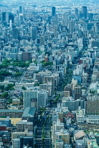 Paysage Osaka Depuis Terminal Abenobashi — Photo