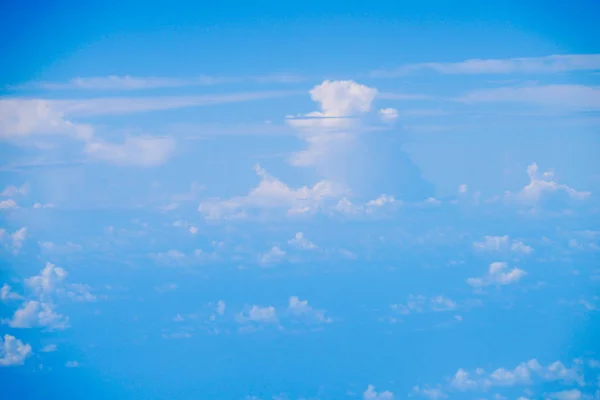 Wolken Lucht Gezien Vanuit Een Vliegtuig — Stockfoto