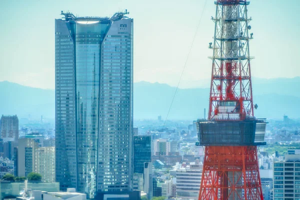 Tokyo Townscape Sett Utifrån World Trade Center Seaside Top — Stockfoto