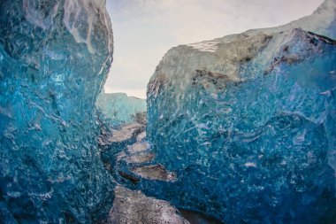 İzlanda Buzu Mağarası (Vatnajokull)