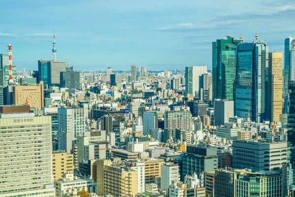 Cidade Tóquio Vista Observatório Torre Tóquio — Fotografia de Stock