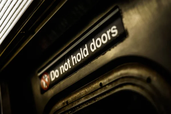 Beeld Van Metro Van New York — Stockfoto