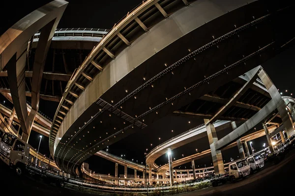 Bayshore Route Daikoku Junction Tsurumi Yokohama City — Stockfoto