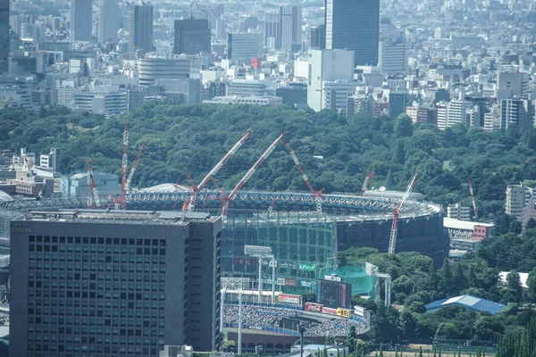 New National Stadium Construction — Stockfoto