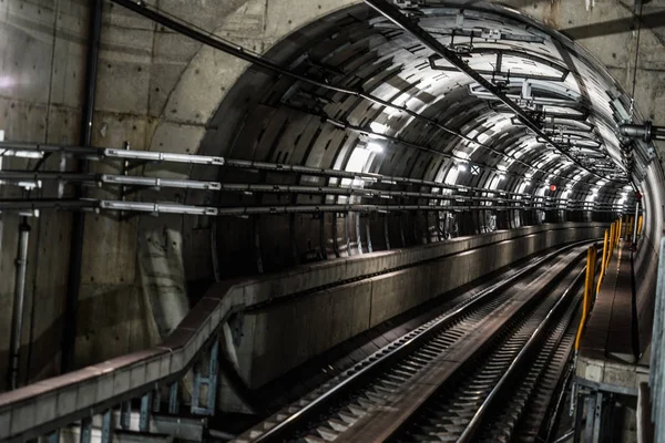 Sendai Municipal Subway Tunnel — Stock Photo, Image