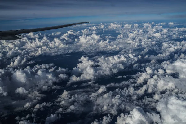 Landscape Seen Airplane — Stock Photo, Image