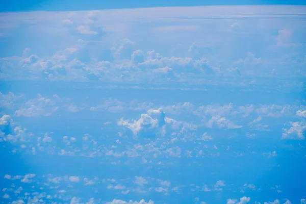 Wolken Lucht Gezien Vanuit Een Vliegtuig — Stockfoto