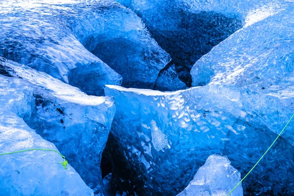 Grotte Glace Islande Vatnajokull — Photo