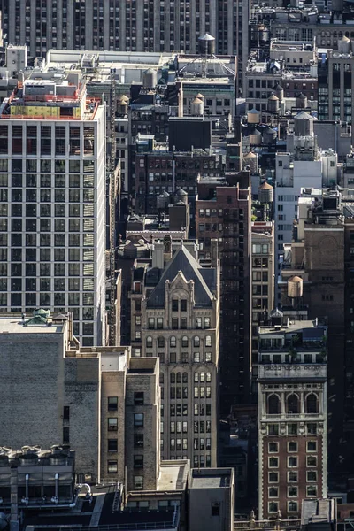 Θέα Από Rockefeller Center Κορυφή Του Βράχου — Φωτογραφία Αρχείου