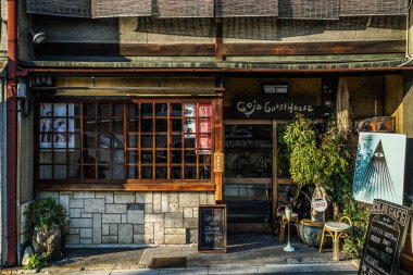 Kyoto şehrinin Alacakaranlığı