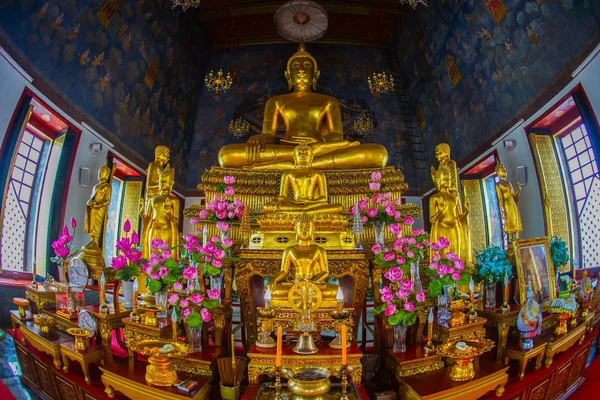 Wat Rachanadaramu Rohapurasato Bangkok Tailandia — Foto de Stock