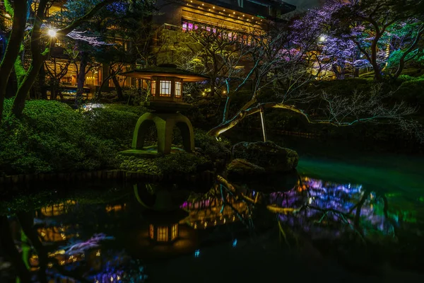 Imagen Del Jardín Japonés Primavera —  Fotos de Stock