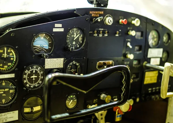 Cockpit Avião — Fotografia de Stock