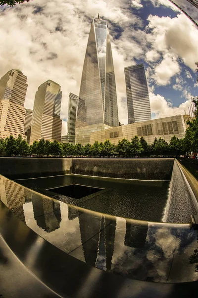 Ground Zero World Trade Center — Fotografia de Stock