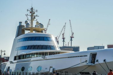 Lüks kruvazör resmi seçici odak