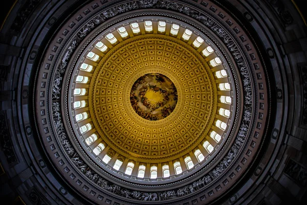 United States Capitol ceiling painting of the (United States Capitol)