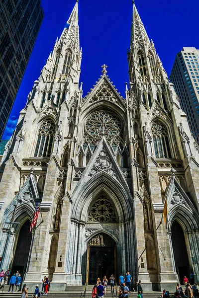 Patricks Cathedral New York Manhattan — Stock Photo, Image