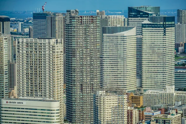 Tokyo Skyline Sett Utifrån Observationsdäcket Caretta Shiodome — Stockfoto