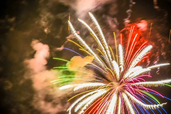 Yokohama Minato Mirai Fogos Artifício Festival Yokohama 2019 — Fotografia de Stock