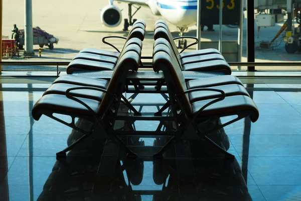 Image Beijing International Airport Terminal — Stock Photo, Image